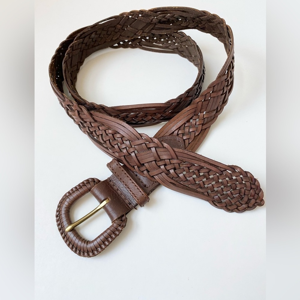 Genuine Leather Belt, Size L - Picture 2 of 7